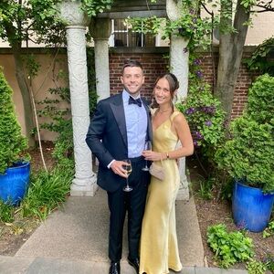 Anthropologie Yellow Maxi Dress